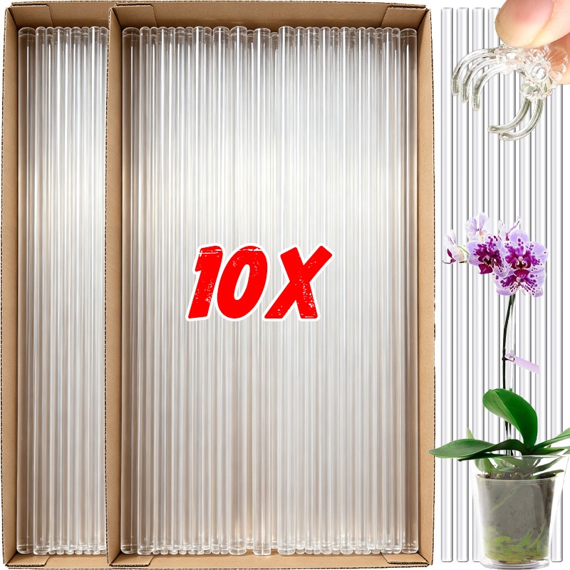 Florist Supp - Wiederverwendbare Transparente Blumenstützen aus Acryl, Durchsichtige