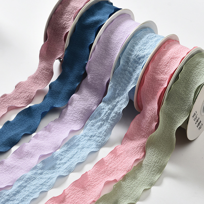 Ribbon Organza Roll - Schleifen-Haaraccessoires Handgefertigte Dekoration Stoff DIY 10