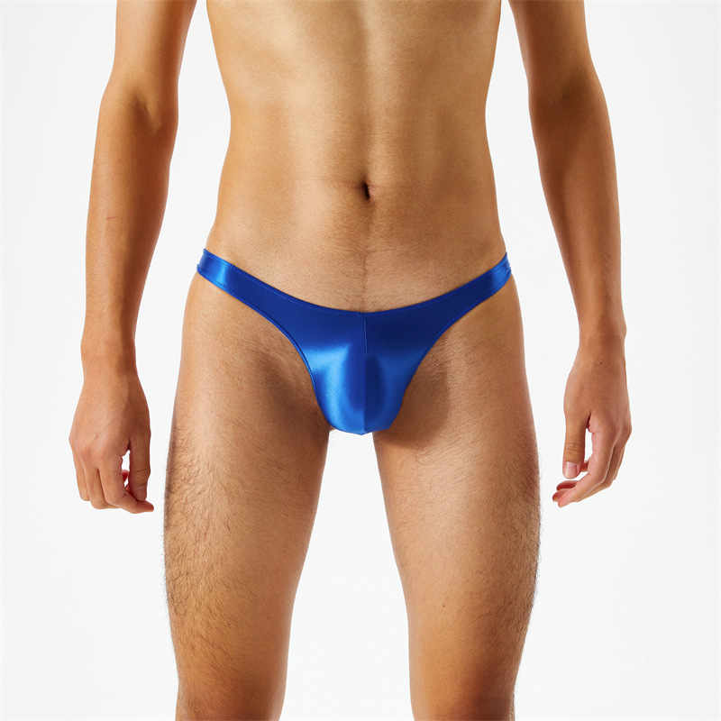 Ribbon Wired Satin - Homme Sexy Homosexuell Sissy Höschen Satin