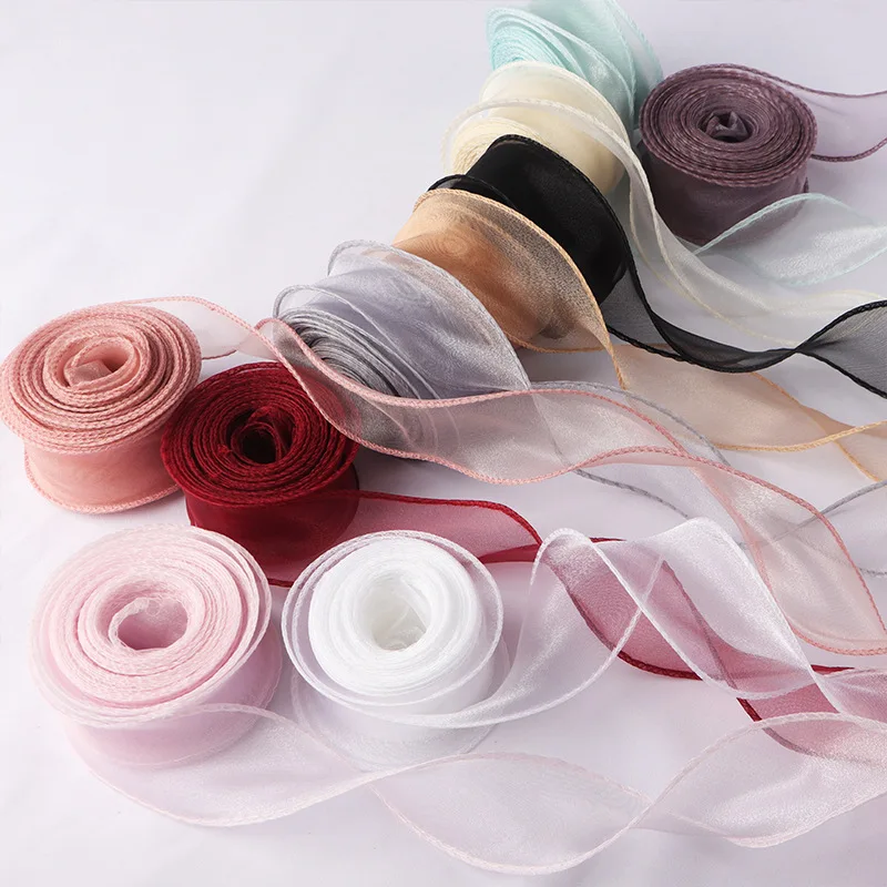 10 Yards 40 mm Rolle Seidenban – Ribbon Organza Roll Bewertung und Preis