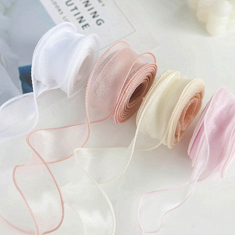 10 Yards 40 mm Rolle Seidenban – Ribbon Organza Roll Bewertung und Preis