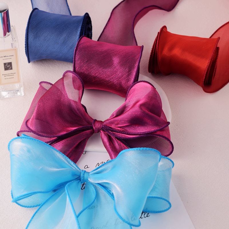 Satin Organza Band Regenbogen  – Ribbon Organza Roll Bewertung und Preis