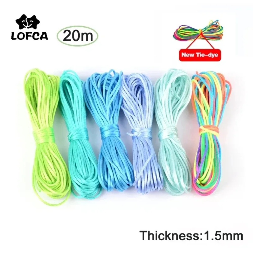 20 mt/los DIY Nylon Schnüre 1, – Ribbon Wired Satin Bewertung und Preis
