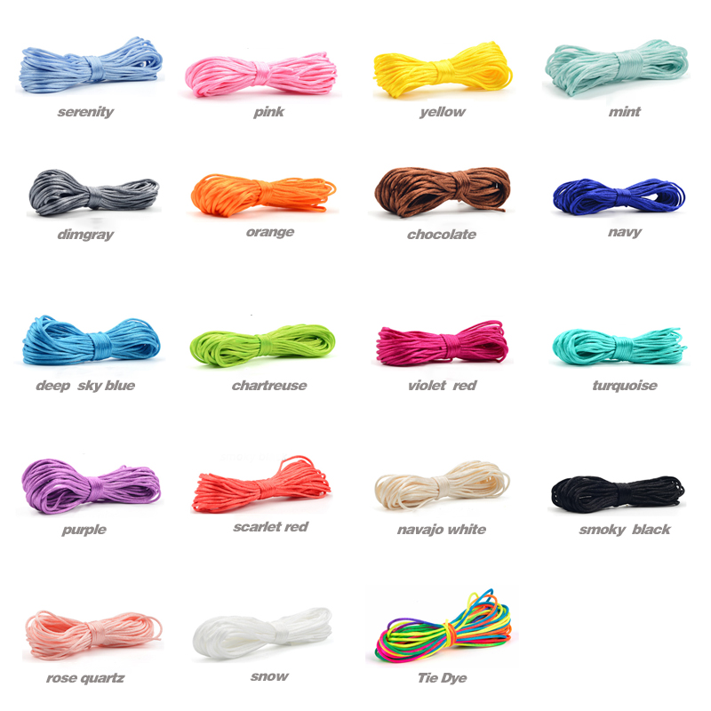20 mt/los DIY Nylon Schnüre 1, – Ribbon Wired Satin Bewertung und Preis