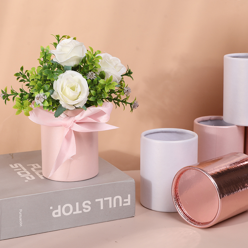 4 Stück Mini Runde Blumenbox G – Florist Supply Paper Bewertung und Preis