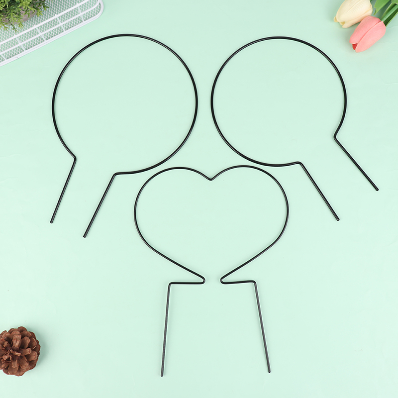 2Pcs Eisen Herz-Förmigen Garte – Florist Supp Bewertung und Preis