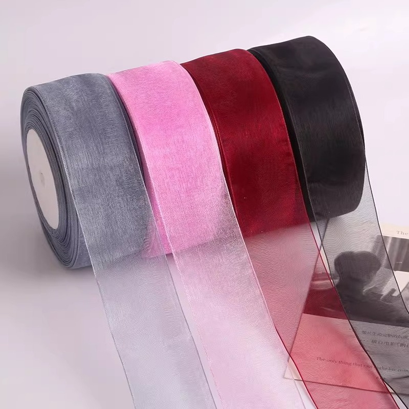 40mm Weißes Organza-Band 45 Me – Ribbon Organza Roll Bewertung und Preis