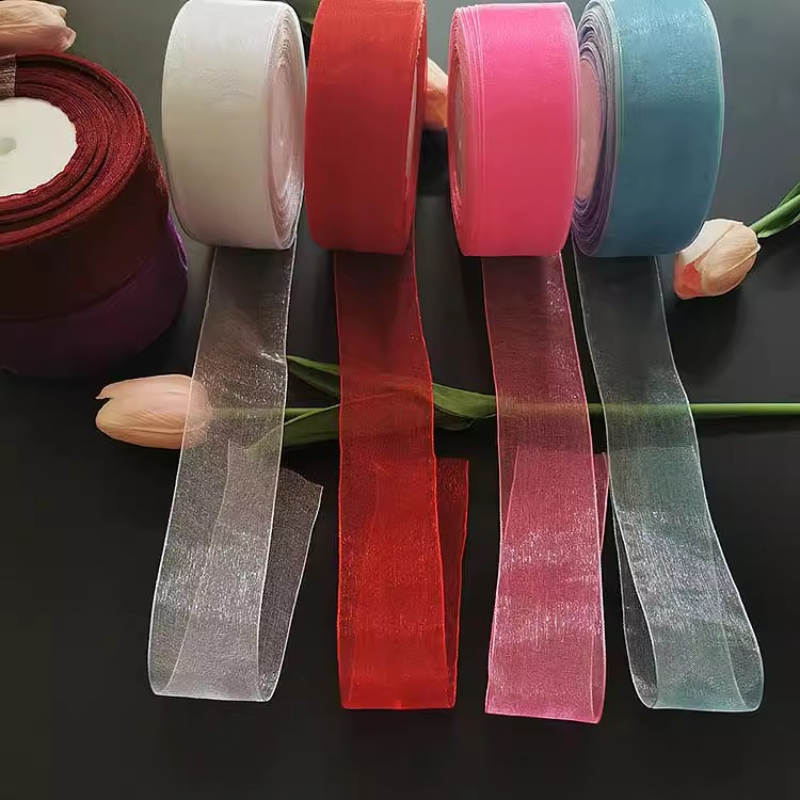 40mm Weißes Organza-Band 45 Me – Ribbon Organza Roll Bewertung und Preis