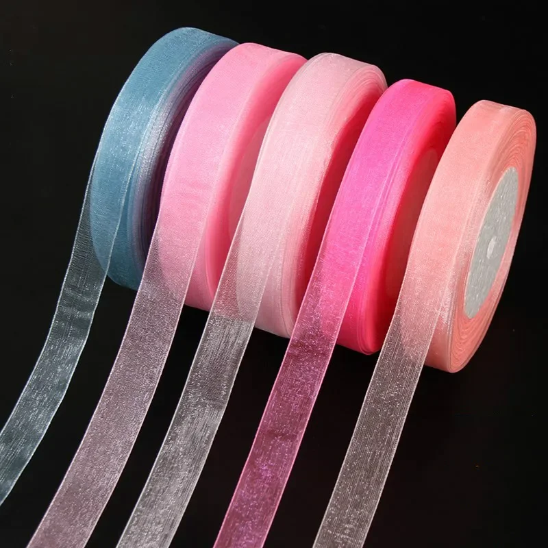 15mm 50 Yards/Rolle Organza-Bä – Ribbon Organza Roll Bewertung und Preis