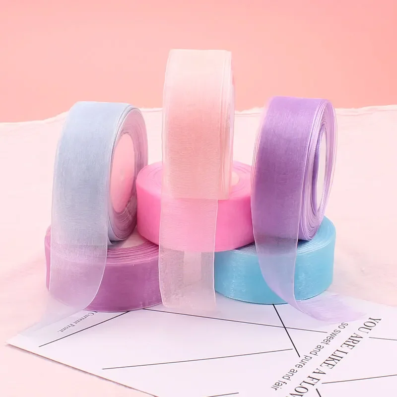 4 cm Chiffon-Organzaband, Groß – Ribbon Organza Roll Bewertung und Preis