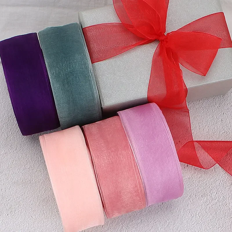 4 cm Chiffon-Organzaband, Groß – Ribbon Organza Roll Bewertung und Preis