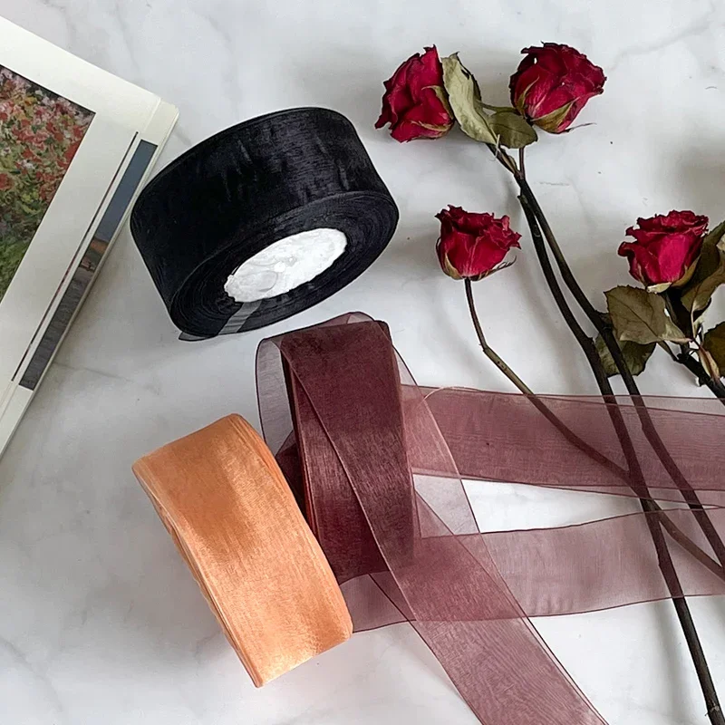 4 cm Chiffon-Organzaband, Groß – Ribbon Organza Roll Bewertung und Preis