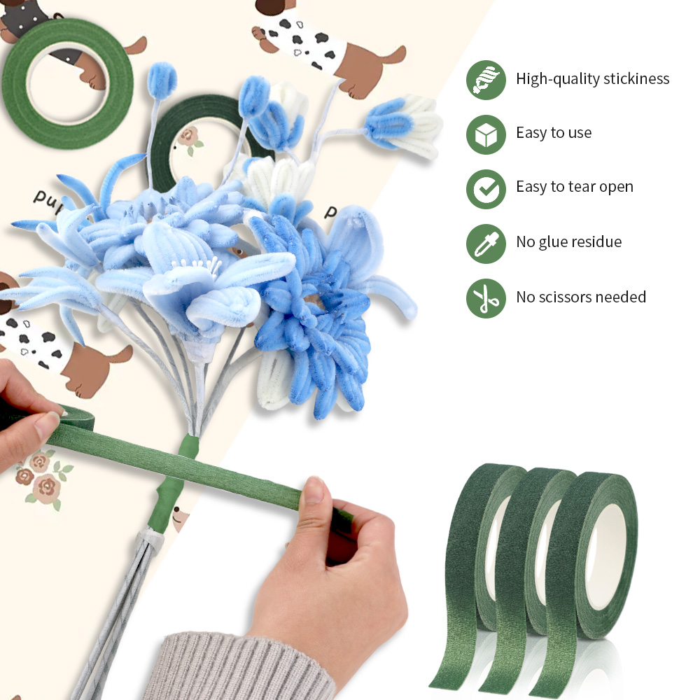 Floriculture Tape Selbstkleben – Florist Supply Paper Bewertung und Preis