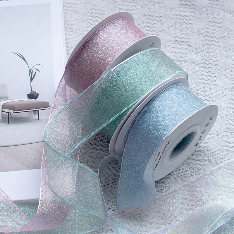 10 Yards Rolle 4 cm buntes Org – Ribbon Organza Roll Bewertung und Preis