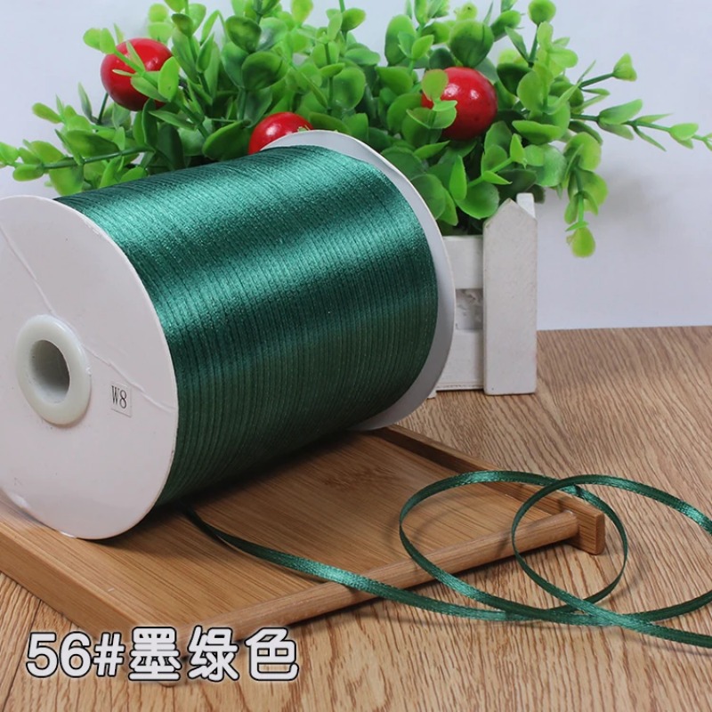 (10 Meter/Rolle) 1/8'(3mm) Ein – Ribbon Wired Satin Bewertung und Preis