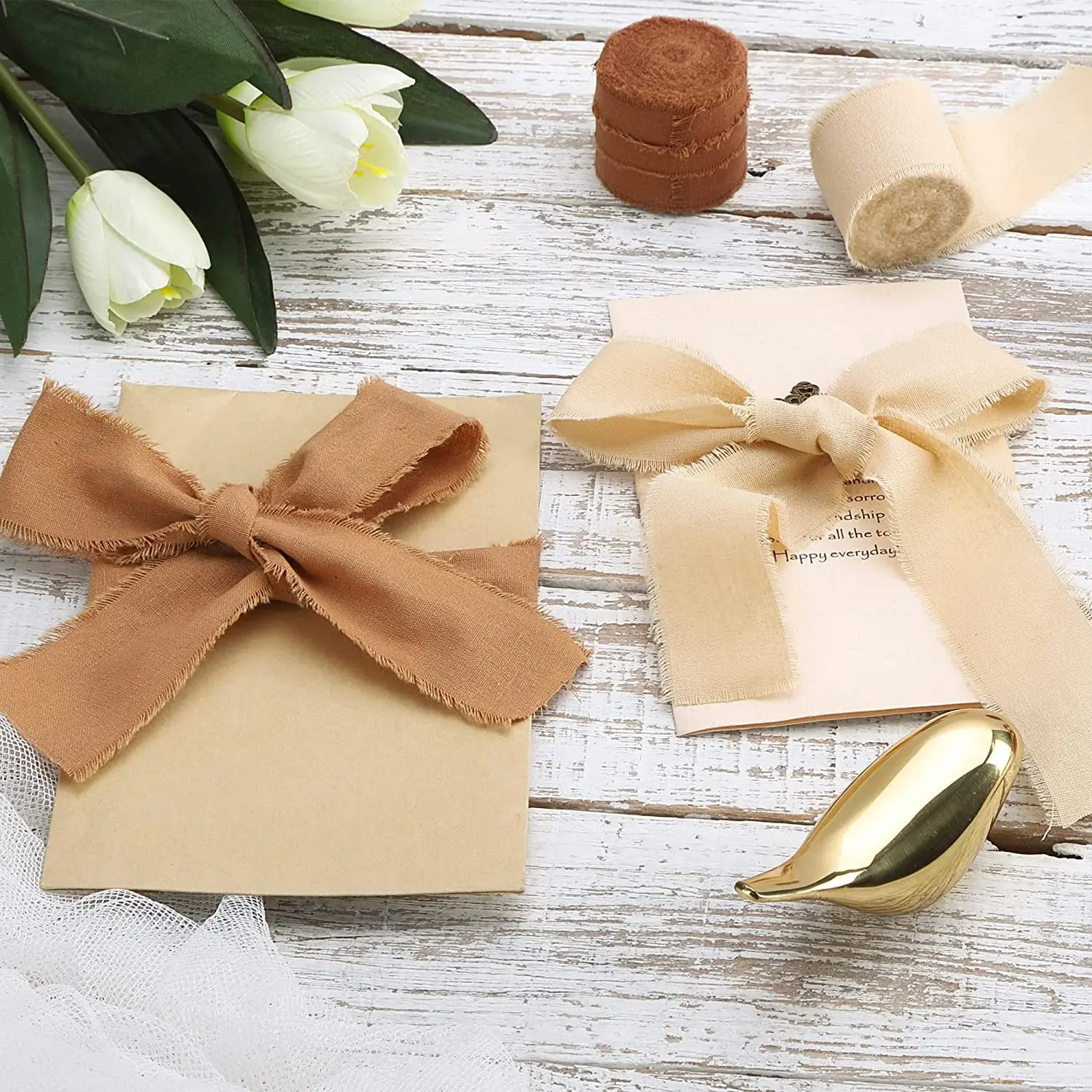 5 m/Rolle ausgefranstes Seiden – Ribbon Organza Roll Bewertung und Preis