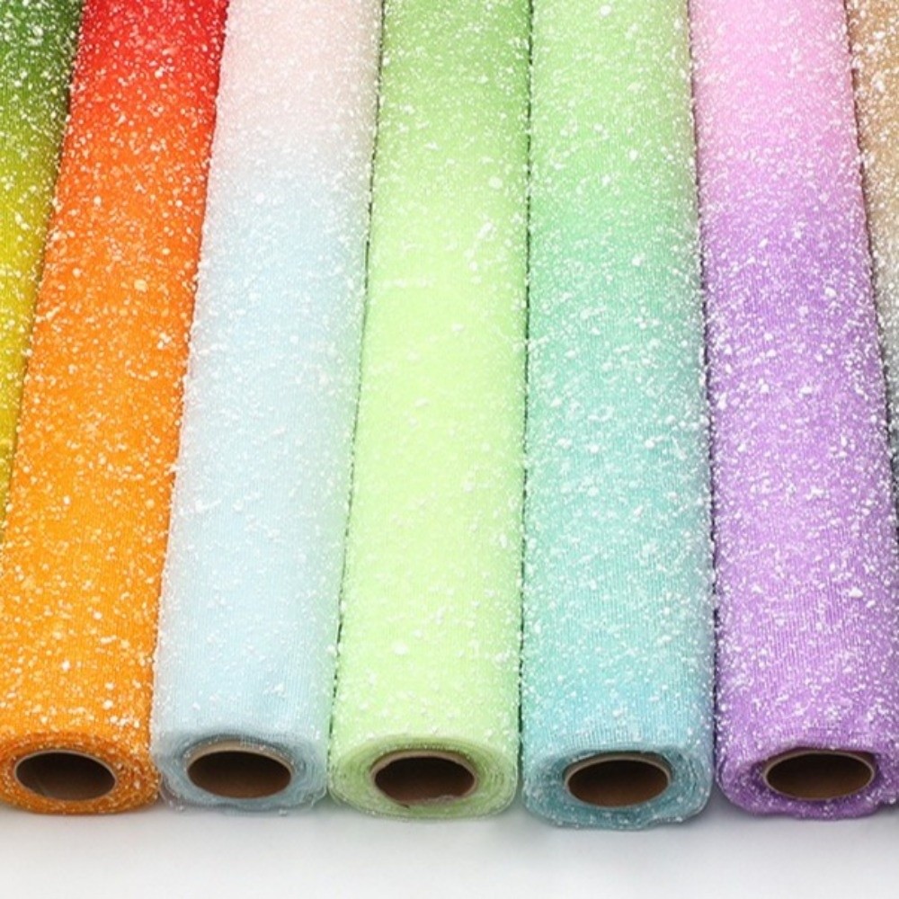 Farbverlauf Schneeflocken-Garn – Florist Supply Paper Bewertung und Preis