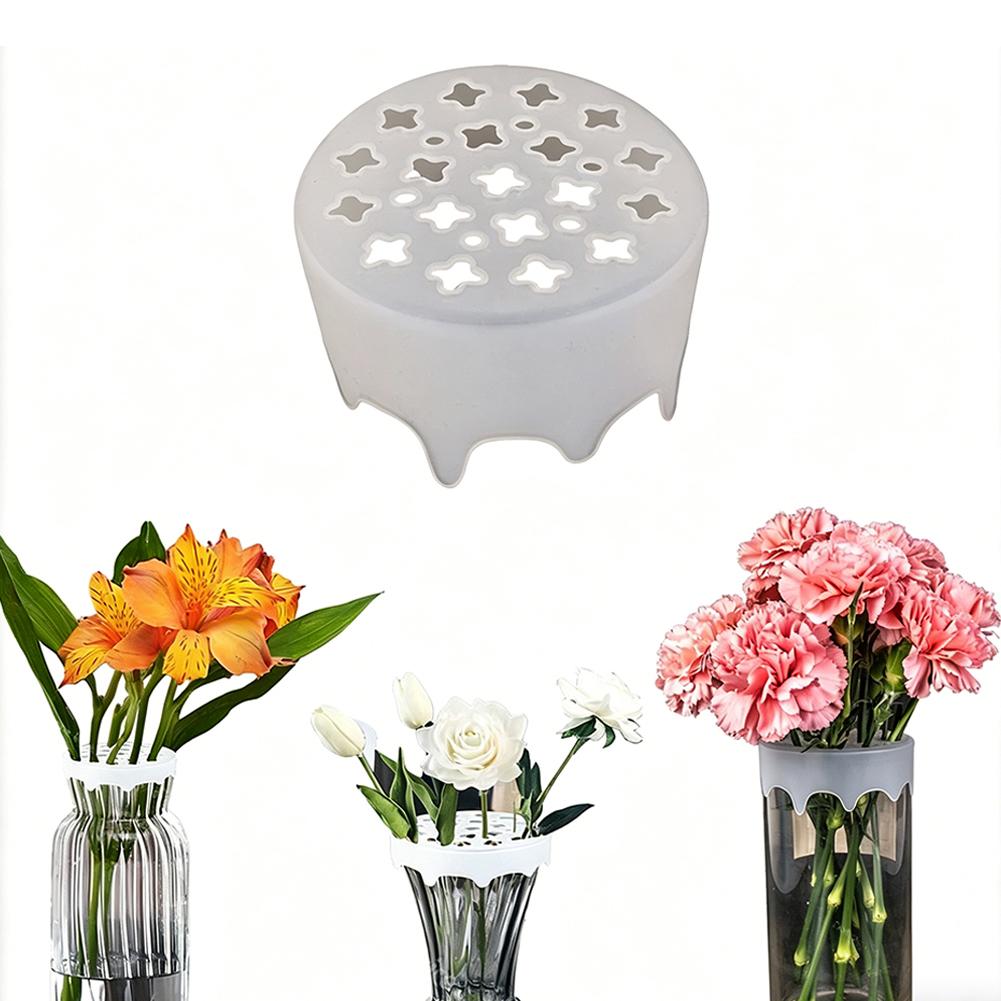Blumenhalter aus Silikon, Halb – Florist Supp Bewertung und Preis