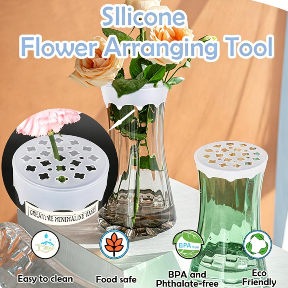Blumenhalter aus Silikon, Halb – Florist Supp Bewertung und Preis