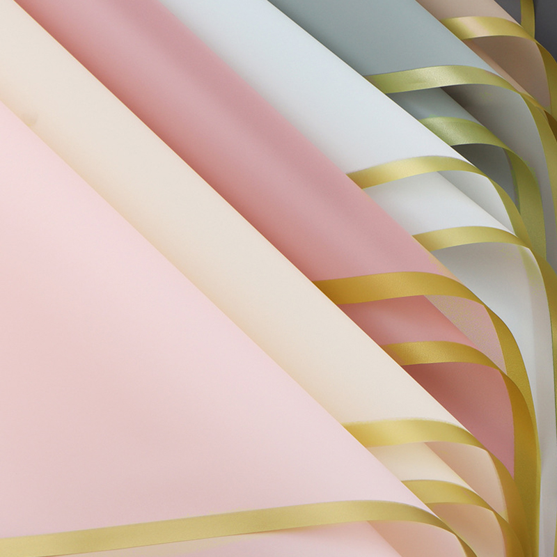 10 teile/satz Wasserdicht Gold – Florist Supply Paper Bewertung und Preis