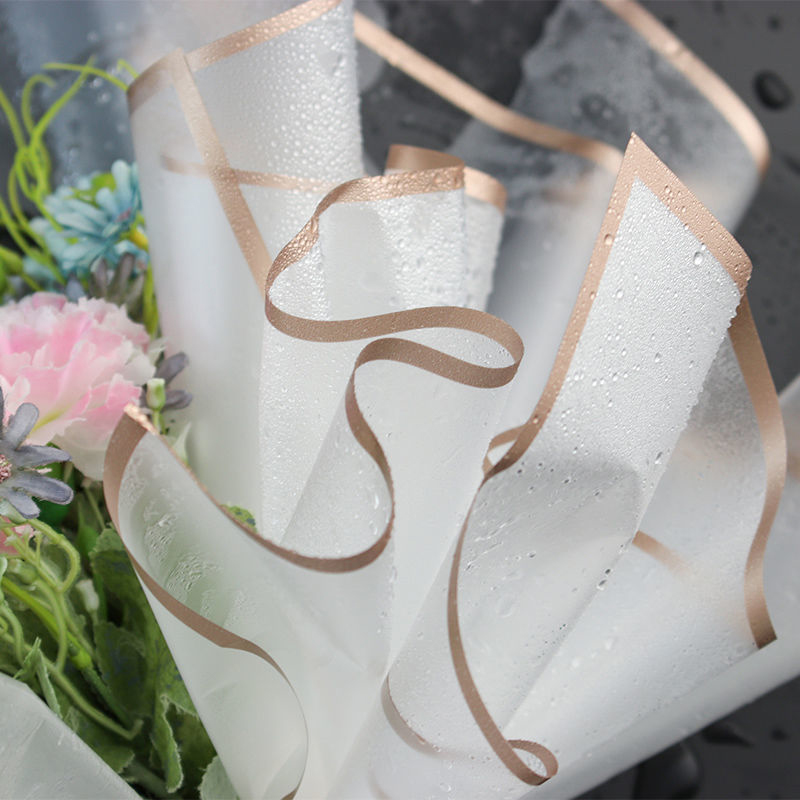 10 teile/satz Wasserdicht Gold – Florist Supply Paper Bewertung und Preis