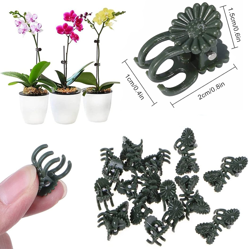 20/50/100pcs Pflanzen clips Re – Florist Supp Bewertung und Preis